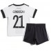 Tyskland Ilkay Gundogan #21 Barnkläder Hemma matchtröja till baby VM 2022 Kortärmad (+ Korta byxor) Billigt